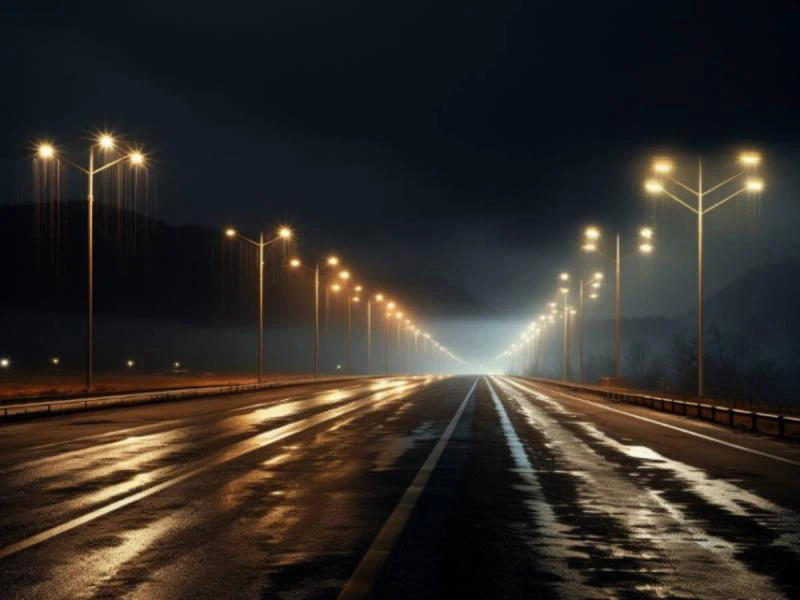 Motorway street lights Motorway street lights